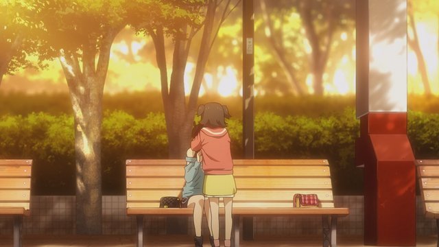 A promise on a park bench